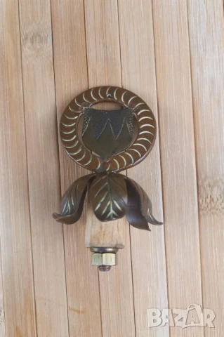 Стъклена бъклица с обков, снимка 6 - Други - 51013133