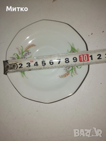 Ретро Български порцеланов сервиз за кафе, снимка 10 - Сервизи - 52802839