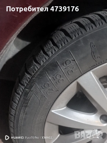 Комплект джанти с гуми за Мерцедес 215/55/16, снимка 3 - Гуми и джанти - 54220985