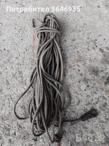 Въже,8мм,оплетено,по меко от другите.
