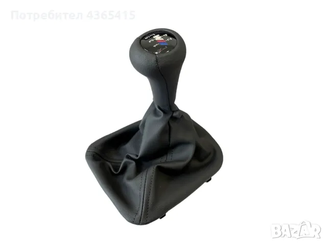 Топка с маншон за скоростен лост за BMW 5 E34 (1988–1996) Черен, снимка 2 - Части - 49301693