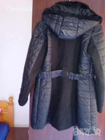 зимно дамско палто италианско, снимка 2 - Якета - 51372558