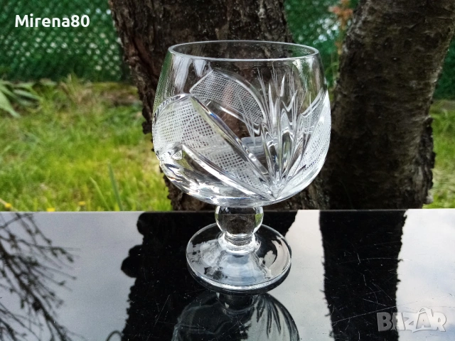 * РАМОНА * - кристален сервиз за коняк, снимка 2 - Сервизи - 54169633