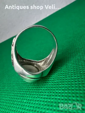 Мъжки сребърен пръстен №6390, снимка 3 - Пръстени - 48691719