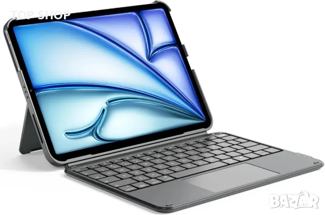 Калъф с клавиатура Inateck iPad 10th Gen 2022 10,9 инча, iPad Air 6 2024 11 инча/Air 5/4 Gen