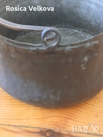 Меден (бъкърен) котел , снимка 6 - Антикварни и старинни предмети - 54149399