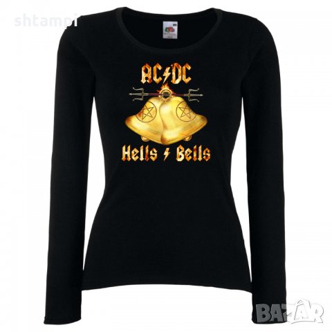 Дамска тениска Hells Bells 2, снимка 2 - Тениски - 35002381