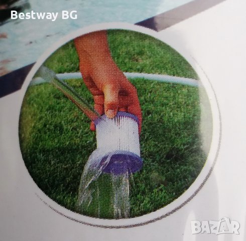 Филтър за басейнза помпа Bestway тип 2, за филтрираща помпа 58383 и 58386, снимка 3 - Басейни и аксесоари - 37184304
