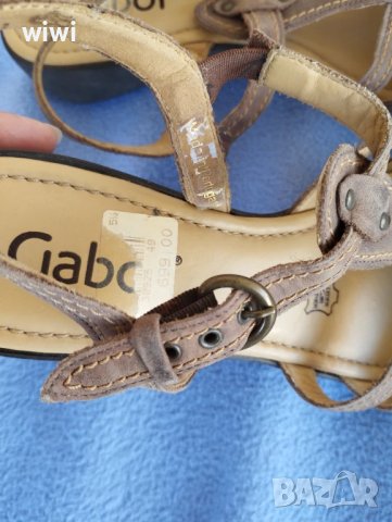 Сандали Gabor 38 и 1/2., снимка 9 - Сандали - 50823715