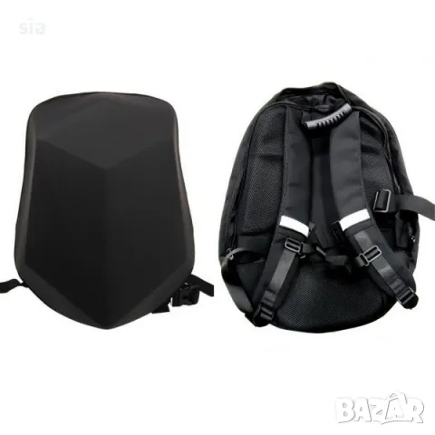 Раница за мотор, черен мат, 49см