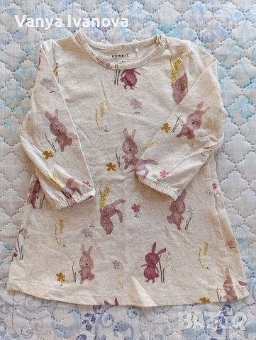 Name it  лот от 4 роклички 74- 86, снимка 2 - Бебешки рокли - 49243774