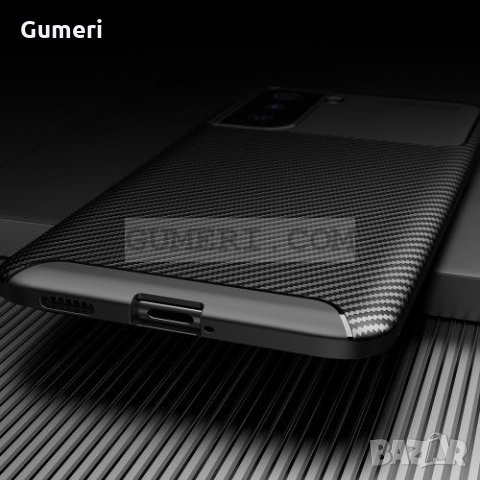Samsung Galaxy S21+ 5G Противоударен Силиконов гръб - Карбон, снимка 6 - Калъфи, кейсове - 35519918