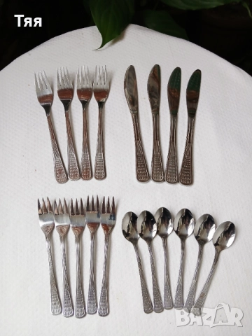 Прибори за хранене , снимка 2 - Прибори за хранене, готвене и сервиране - 52876557