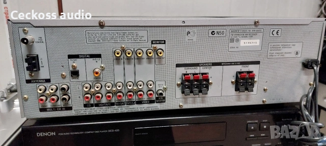 Ресивър SONY STR-DE475, снимка 4 - Ресийвъри, усилватели, смесителни пултове - 53163003