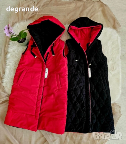 Дълги дамски елеци Богат избор на цветове, снимка 6 - Елеци - 51852893