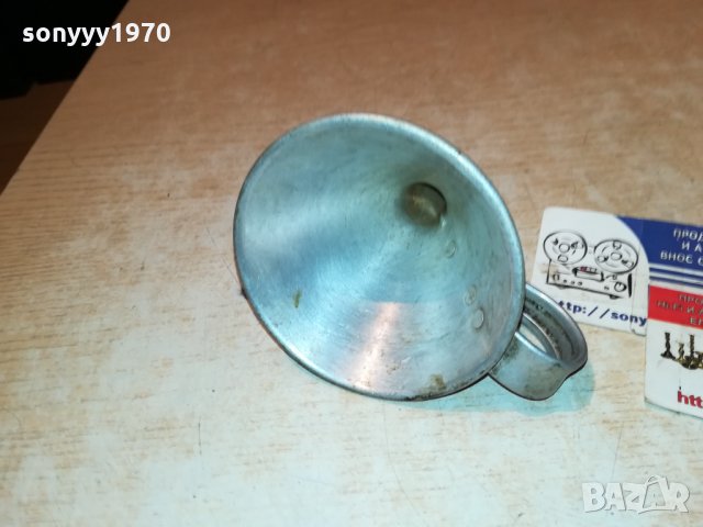 алуминиева фуния от франция 1812211929, снимка 4 - Антикварни и старинни предмети - 35182348