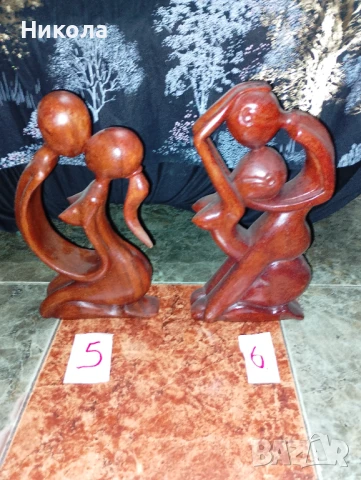 Женски дървени пластики, снимка 10 - Декорация за дома - 50693282