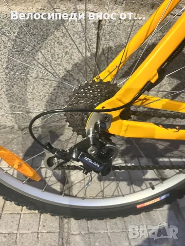 Алуминиев велосипед 26 цола 24 скорости палцови команди преден амортисьор внос Австрия , снимка 3 - Велосипеди - 48412876