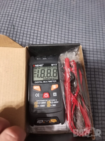Цифров мултицет ANENG M113 - автоматични обхвати, снимка 3 - Друга електроника - 51576166