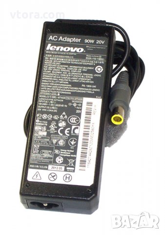 Зарядно Lenovo 42T4428 90W 20V 4.5A оригинално, снимка 1
