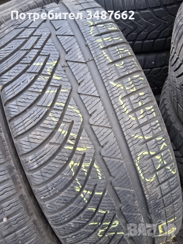 215 45 18 Michelin alpin 2бр зимни , снимка 2 - Гуми и джанти - 52663971
