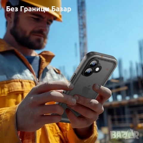 Нов Military кейс за iPhone 17 IP68, вграден протектор, лек и здрав калъф Айфон, снимка 10 - Калъфи, кейсове - 51772278