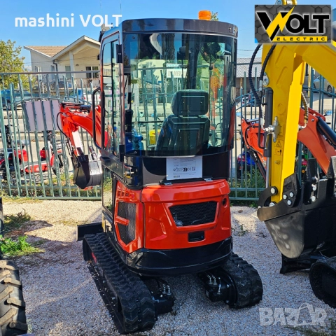 Мини багер 2 тона, с кабина, чупеща стрела, NT-E20, снимка 2 - Индустриална техника - 52154880