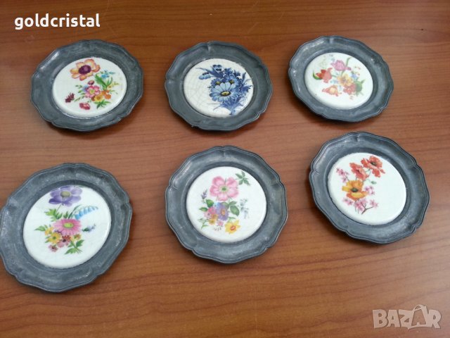 чинийки за стена подложки , снимка 5 - Антикварни и старинни предмети - 36680406