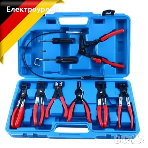 Немски Клещи за скоби за водни съединения от 9 части