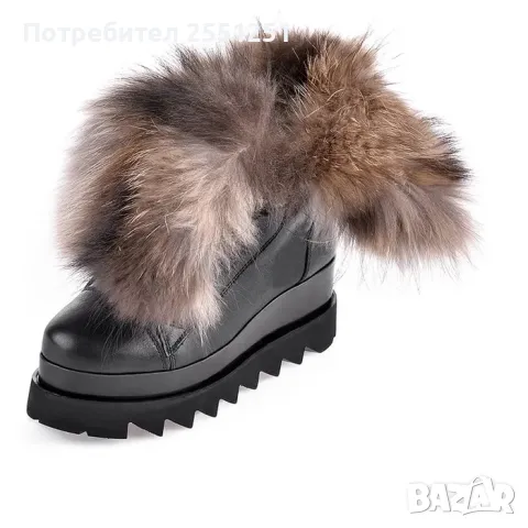 Дамски Ботуши Дарис от Естествена Кожа 38 номер