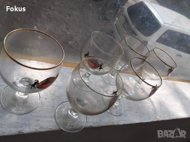 Стари чаши за бира Амстел 6 бр., снимка 6 - Антикварни и старинни предмети - 40550051