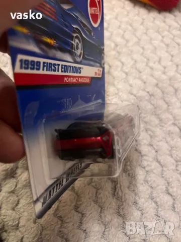 Hotwheels 1999 Pontiac , снимка 4 - Колекции - 49653774