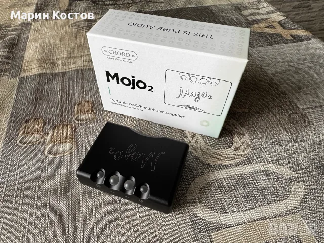 Chord Mojo 2 Слушалков усилвател и DAC, снимка 7 - Аудиосистеми - 55944511