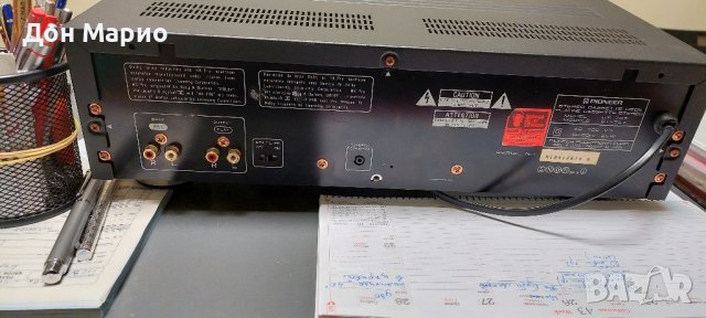 Триглав касетен дек от висок клас Пайнер СТ 757, снимка 6 - Декове - 42730143