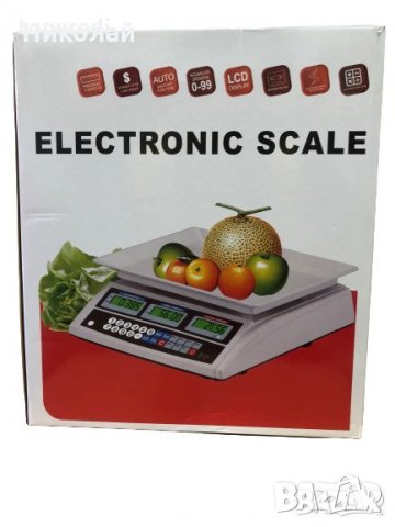 Електронна везна до 40 кг., снимка 3 - Везни - 31916541
