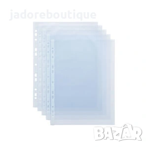 100 броя Джобове за документи А4, снимка 2 - Ученически пособия, канцеларски материали - 54090096