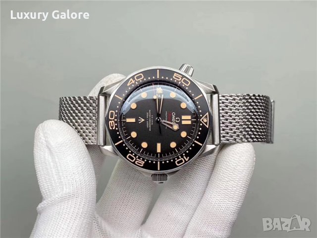 Мъжки часовник OMEGA Seamaster Diver 300M 007 Edition с автоматичен механизъм, снимка 2 - Мъжки - 37223692