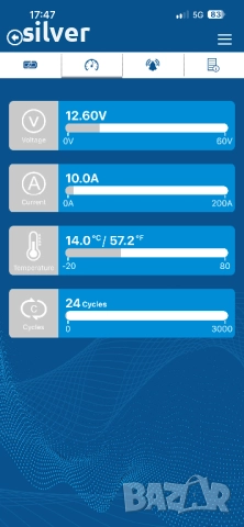 Акумулатор Berger LiFePo4 100Ah Bluetooth, снимка 8 - Друга електроника - 52020120