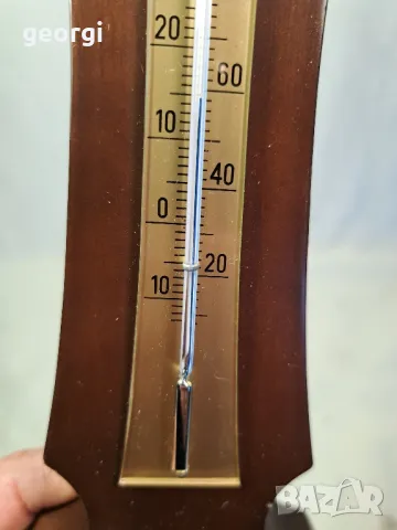 домашна метеорологична станция термометър барометър и влагомер 7/1, снимка 2 - Декорация за дома - 49670338