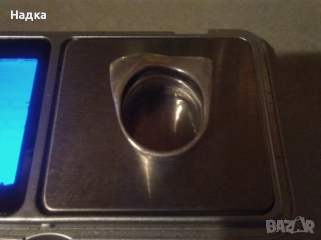 Дамски сребърен пръстен, снимка 3 - Пръстени - 52203822