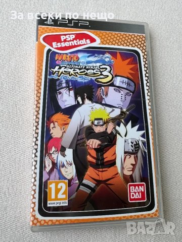 Оригинална Игра за PSP Naruto Shippuden Ultimate Ninja Heroes 3 (Sony PSP)