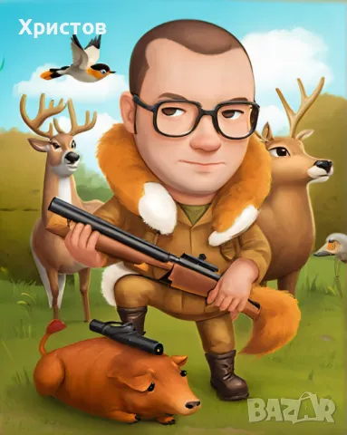 Карикатура портрет, снимка 7 - Картини - 47869093