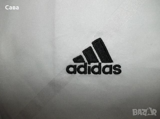 Тениски ADIDAS  мъжки,М  бяла/синьо и бяла/черно, снимка 8 - Тениски - 51253184