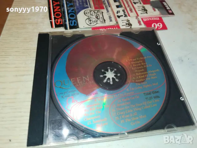 QUEEN PLATINUM-CD 2303251043, снимка 8 - CD дискове - 49603305