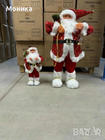 Дядо Коледа в различни размер, снимка 3 - Декорация за дома - 52459669