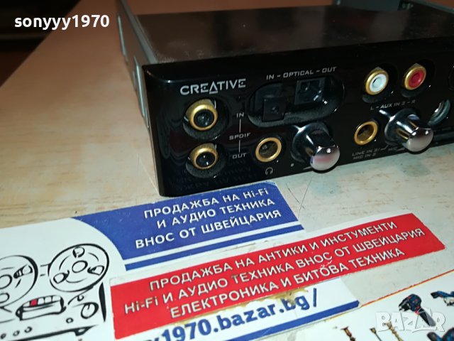 CREATIVE-creative x-fi fatal1ty edition sound blaster-внос france 1305231903, снимка 10 - Други - 40690960
