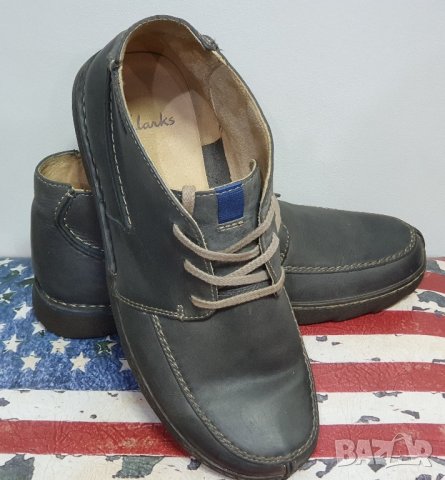 CLARKS 44 номер, без забележки , снимка 4 - Мъжки боти - 42855490