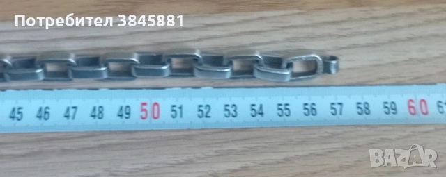 продавам сребърен синджир, снимка 3 - Колиета, медальони, синджири - 51876343