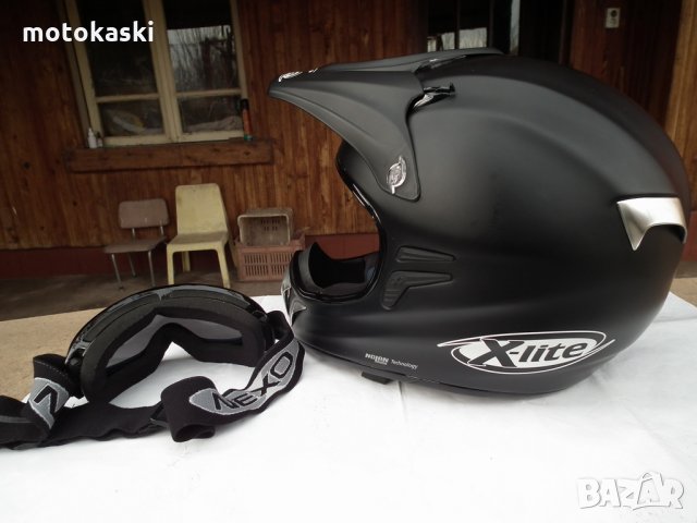 X-Lite X-501 (Nolan) мотокрос шлем каска за мотор с очила, снимка 3 - Аксесоари и консумативи - 31569763