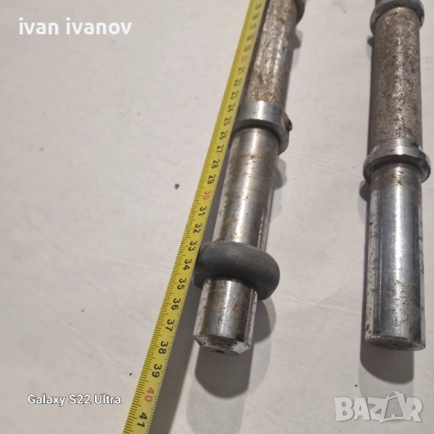 Оси Дъмбели  Гири , снимка 3 - Фитнес уреди - 51489422